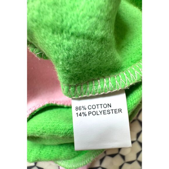 Queen Of Sparkles Green & Pink Pickleball Sweatshirt Medium NWOT - Picture 4 of 6